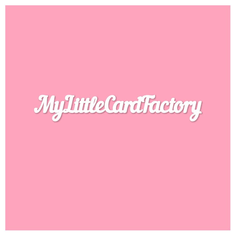 Чипборд. MyLittleCardFactory