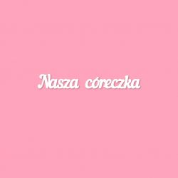 Чипборд. Nasza córeczka