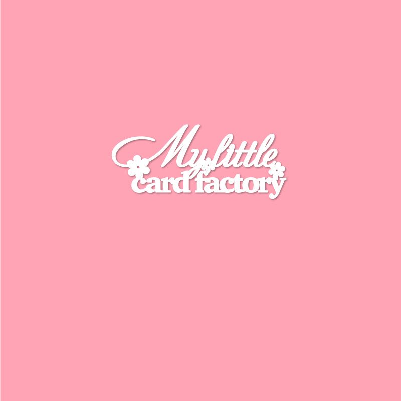 Чипборд. My little card factory