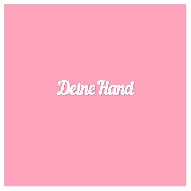 Чипборд. Deine Hand