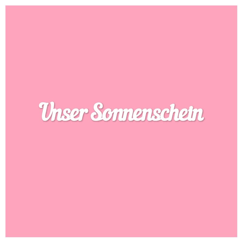 Чипборд. Unser Sonnenschein