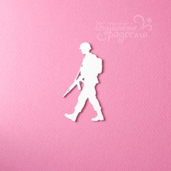 Чипборд. Солдат идет