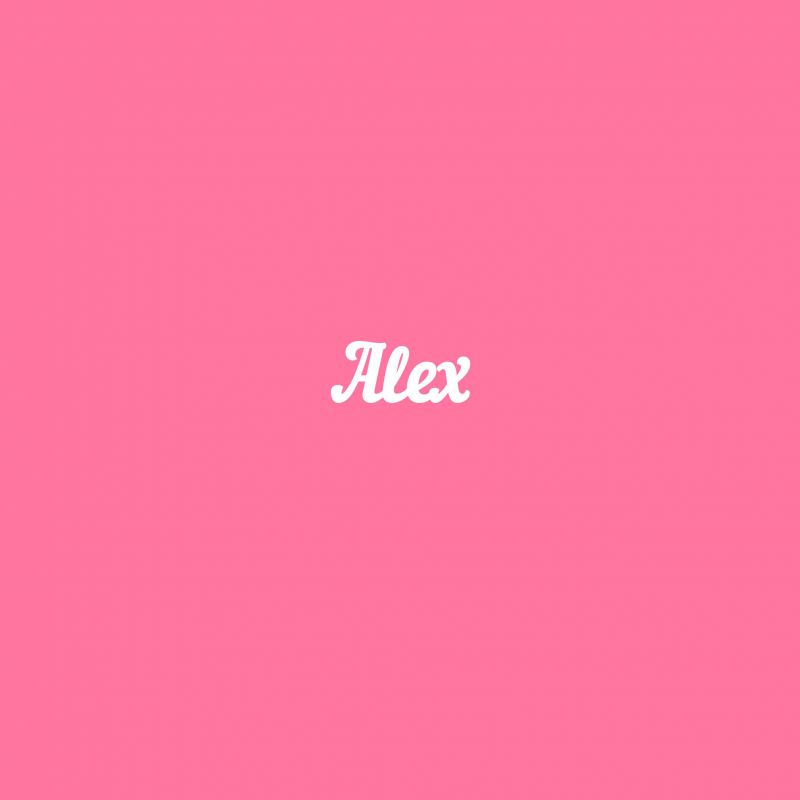 Чипборд. Alex