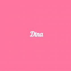 Чипборд. Dina