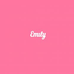 Чипборд. Emily