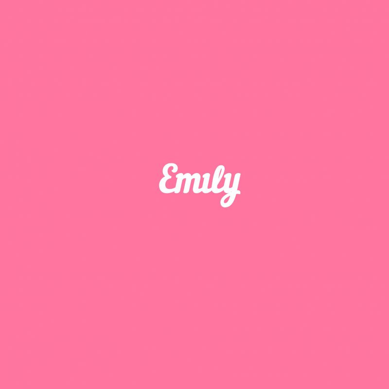 Чипборд. Emily