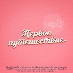 Чипборд. Первое путешествие