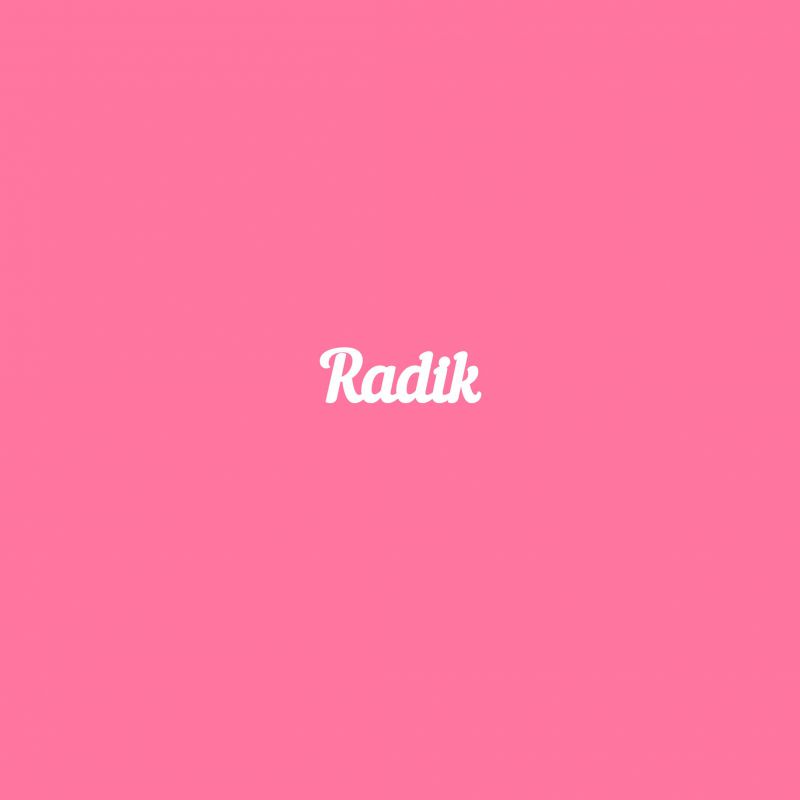 Чипборд. Radik Чипборд. Radik