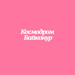 Чипборд. Космодром Байконур