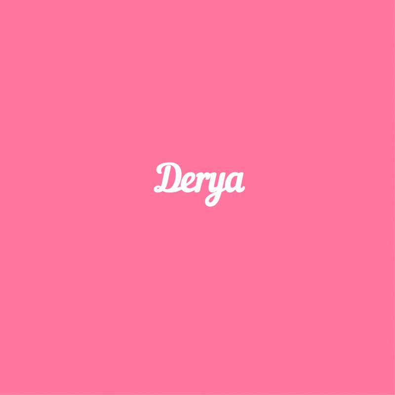 Чипборд. Derya