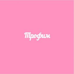 Чипборд. Трофим