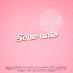 Чипборд. Sono nato