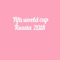 Чипборд. Fifa world cup Russia 2018