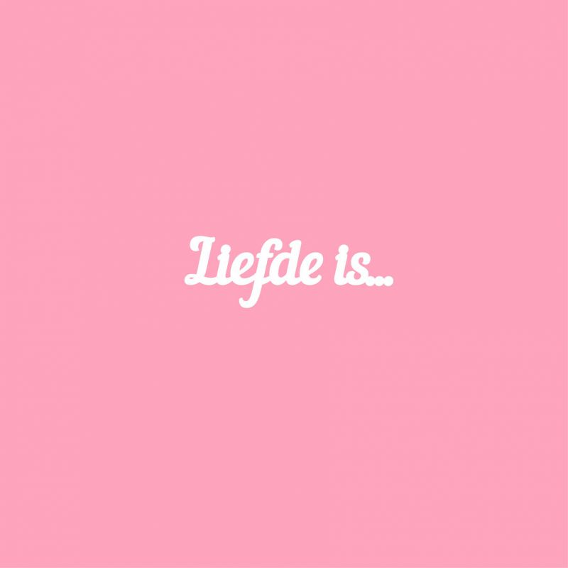 Чипборд. Liefde is...