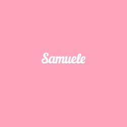 Чипборд. Samuele