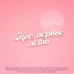 Чипборд. Моё первое лето