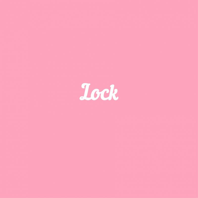 Чипборд. Lock