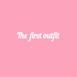 Чипборд. The first outfit