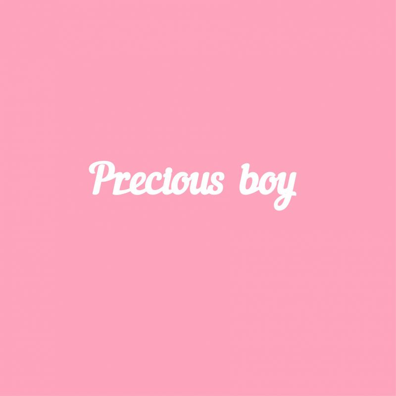 Чипборд. Precious boy Чипборд. Precious boy