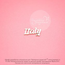 Чипборд. Italy