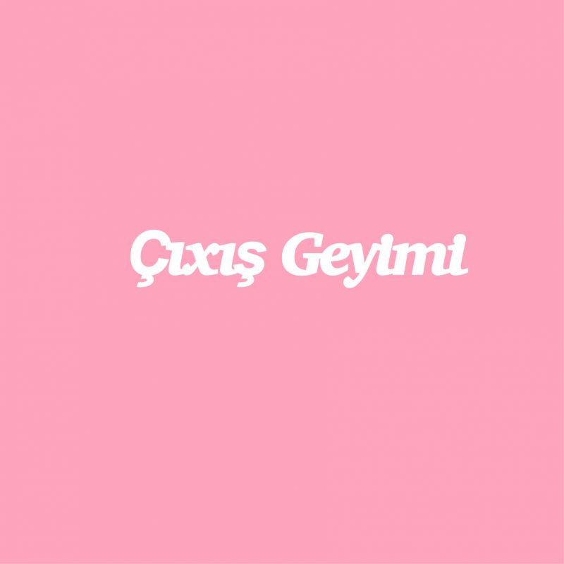 Чипборд. Çıxış Geyimi