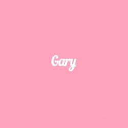 Чипборд. Gary