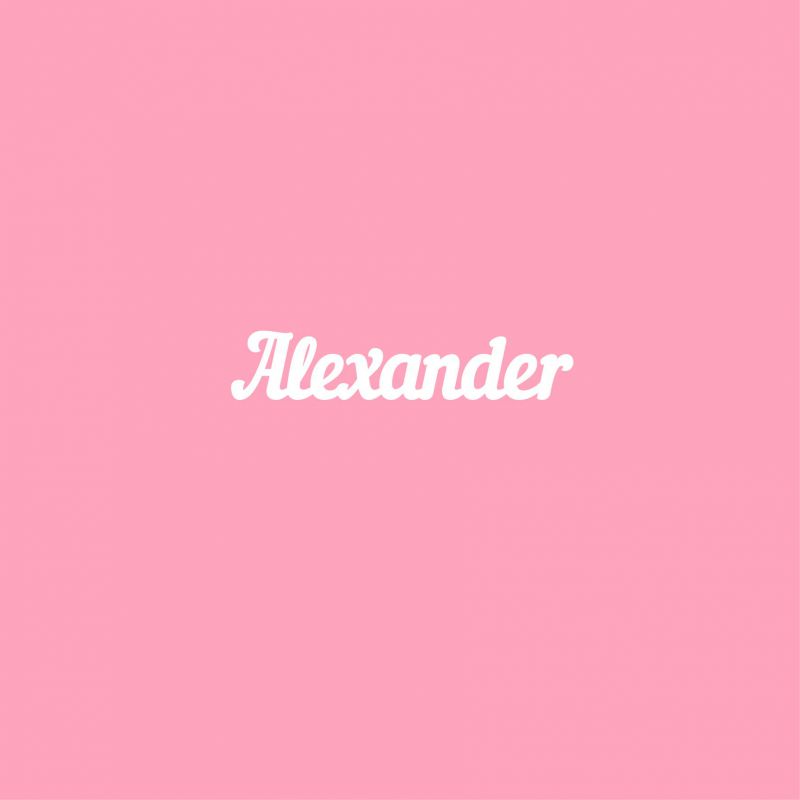 Чипборд. Alexander