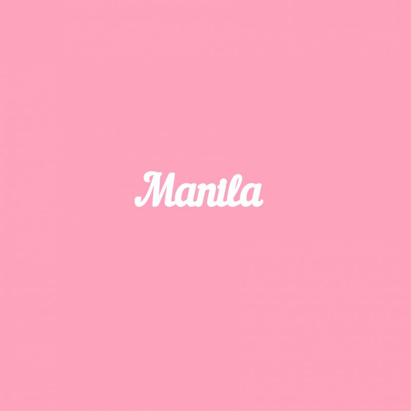 Чипборд. Manila