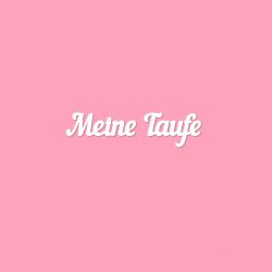 Чипборд. Meine Taufe