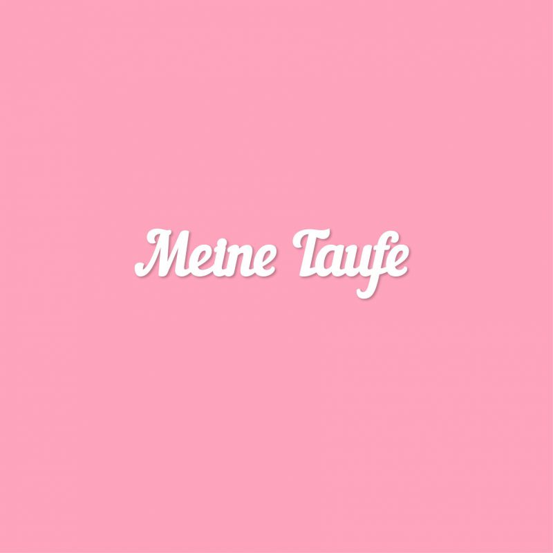 Чипборд. Meine Taufe