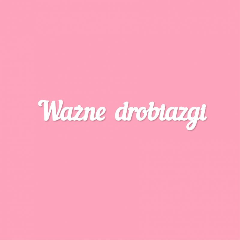 Чипборд. Ważne drobiazgi