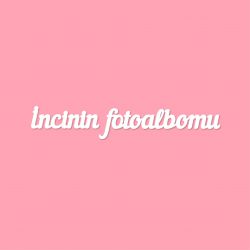 Чипборд. İncinin fotoalbomu