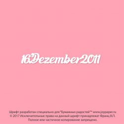 Чипборд. 16.Dezember2011