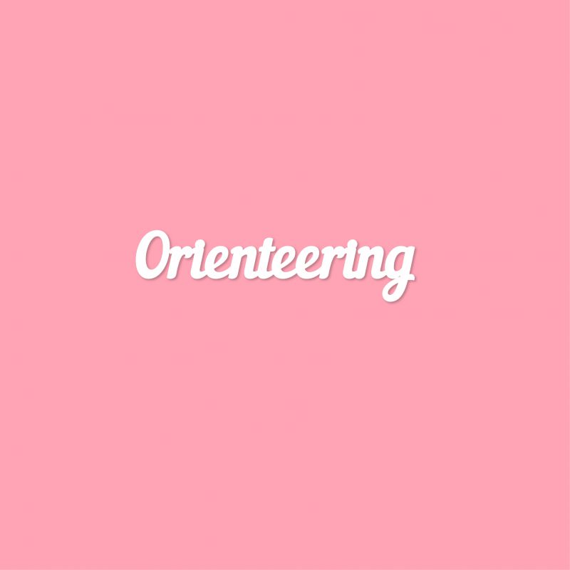 Чипборд. Orienteering