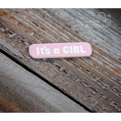 Мини-табличка "It's a GIRL"