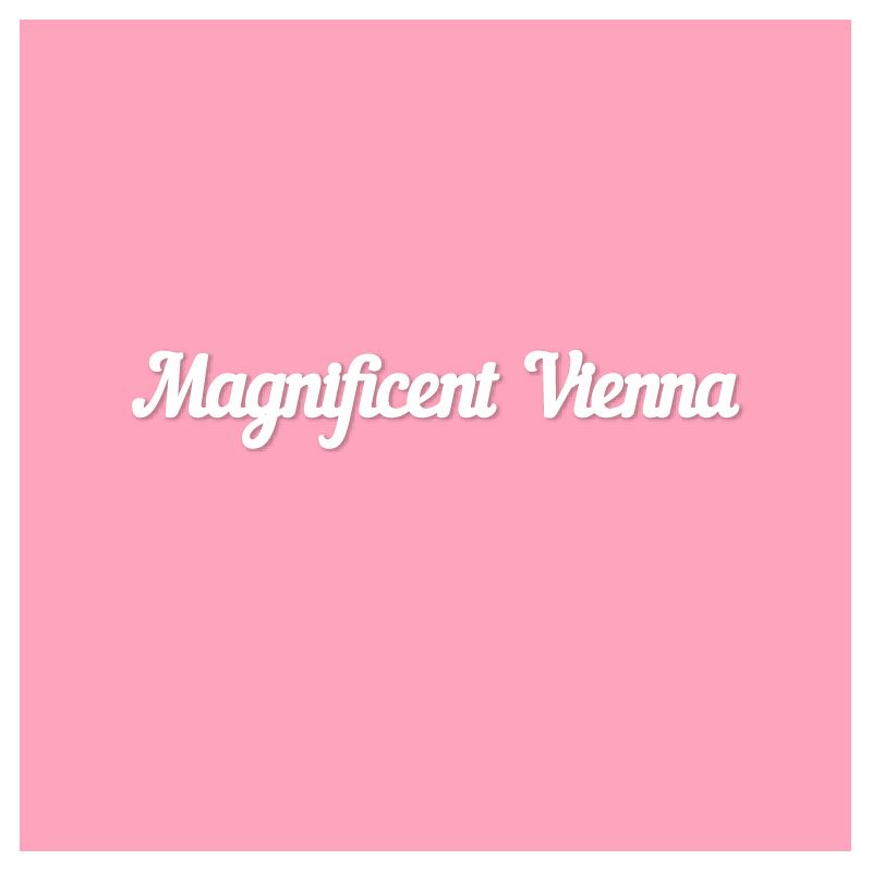 Чипборд. Magnificent Vienna