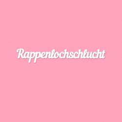 Чипборд. Rappenlochschlucht